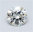 Diamante Natural 1.03 quilates, Redondo , Color I, claridad VVS1 y certificado GIA