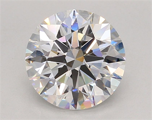 Picture of Lab Grown Diamond 3.04 Carats, Round with Ideal Cut, E Color, VVS2 Clarity and Certified by IGI