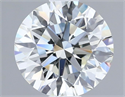 Diamante Natural 0.60 quilates, Redondo , Color I, claridad VVS2 y certificado IGI