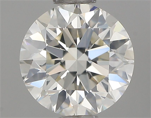 Picture of Natural Diamond 0.90 Carats, Round with Excellent Cut, I Color, VVS2 Clarity and Certified by IGI