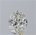 Natural Diamond 2.51 Carats, Oval with  Cut, H Color, VS1 Clarity and Certified by GIA