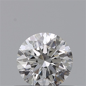 Picture of Natural Diamond 0.41 Carats, Round with Excellent Cut, E Color, SI1 Clarity and Certified by IGI