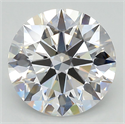Del inventario de diamantes de laboratorio, 4.11 quilates, Redondo , Color D, claridad VS1 y certificado GIA