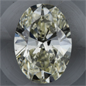 Diamante Natural 1.07 quilates, Ovalado , Color M, claridad SI1 y certificado GIA