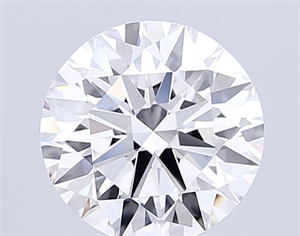 Picture of Lab Grown Diamond 6.48 Carats, Round with Ideal Cut, E Color, VVS2 Clarity and Certified by IGI