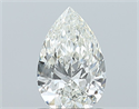 Diamante Natural 0.71 quilates, De pera , Color I, claridad VVS1 y certificado GIA