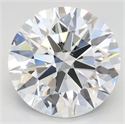 Lab Grown Diamond 3.70 Carats, Round with Ideal Cut, D Color, VVS1 Clarity and Certified by IGI
