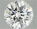 Lab Grown Diamond 3.04 Carats, Round with Excellent Cut, F Color, VVS2 Clarity and Certified by IGI