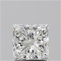 Diamante Natural 1.50 quilates, Princesa , Color I, claridad SI1 y certificado GIA