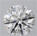 Lab Grown Diamond 4.64 Carats, Round with Ideal Cut, H Color, VS1 Clarity and Certified by IGI