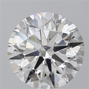 Picture of Lab Grown Diamond 4.64 Carats, Round with Ideal Cut, H Color, VS1 Clarity and Certified by IGI