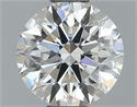 Lab Grown Diamond 1.09 Carats, Round with Ideal Cut, E Color, VVS1 Clarity and Certified by IGI