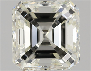 Picture of Natural Diamond 0.70 Carats, Asscher with  Cut, K Color, VS1 Clarity and Certified by GIA