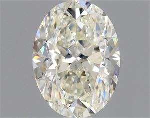 Picture of Natural Diamond 0.90 Carats, Oval with  Cut, J Color, VS2 Clarity and Certified by GIA