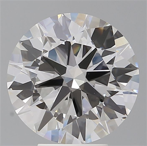 Picture of Lab Grown Diamond 5.05 Carats, Round with Ideal Cut, E Color, VVS2 Clarity and Certified by IGI