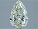 Natural Diamond 1.91 Carats, Pear with  Cut, J Color, VS2 Clarity and Certified by IGI