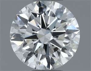 Picture of Natural Diamond 0.70 Carats, Round with Excellent Cut, E Color, SI1 Clarity and Certified by GIA