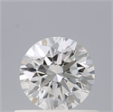 Diamante Natural 0.43 quilates, Redondo , Color E, claridad VVS2 y certificado GIA