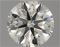 Diamante Natural 0.80 quilates, Redondo , Color L, claridad IF y certificado GIA