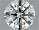 Diamante Natural 0.70 quilates, Redondo , Color J, claridad VS1 y certificado GIA