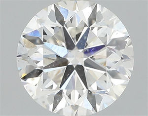 Picture of Natural Diamond 0.80 Carats, Round with Very Good Cut, H Color, SI1 Clarity and Certified by GIA