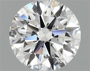 Picture of Lab Grown Diamond 1.04 Carats, Round with Ideal Cut, D Color, VS2 Clarity and Certified by IGI