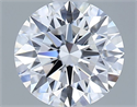 Del inventario de diamantes de laboratorio, 1.03 quilates, Redondo , Color D, claridad VVS1 y certificado IGI