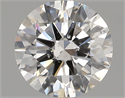 Natural Diamond 0.84 Carats, Round with Excellent Cut, G Color, SI2 Clarity and Certified by GIA