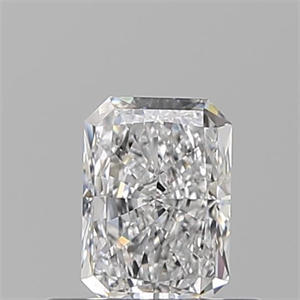Foto Diamante Natural 0.50 quilates, Radiante , Color D, claridad VVS1 y certificado GIA de