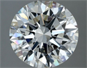 Natural Diamond 3.02 Carats, Round with Excellent Cut, I Color, VVS2 Clarity and Certified by GIA