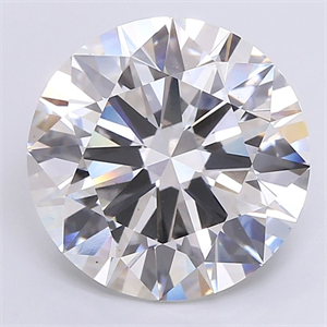 Picture of Lab Grown Diamond 11.23 Carats, Round with Ideal Cut, G Color, VS2 Clarity and Certified by IGI