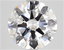 Natural Diamond 2.88 Carats, Round with Excellent Cut, D Color, FL Clarity and Certified by GIA