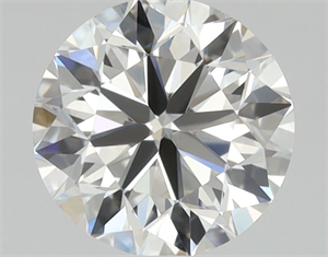 Picture of Natural Diamond 0.70 Carats, Round with Very Good Cut, I Color, VVS2 Clarity and Certified by GIA
