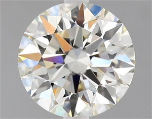 Picture of Natural Diamond 1.09 Carats, Round with Excellent Cut, L Color, VS1 Clarity and Certified by GIA