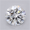 Lab Grown Diamond 1.52 Carats, Round with Ideal Cut, E Color, VVS2 Clarity and Certified by IGI