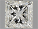 Natural Diamond 1.02 Carats, Princess with  Cut, J Color, VVS1 Clarity and Certified by GIA
