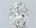 Diamante Natural 1.01 quilates, Ovalado , Color H, claridad SI1 y certificado GIA