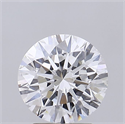 Del inventario de diamantes de laboratorio, 2.33 quilates, Redondo , Color D, claridad VVS2 y certificado IGI