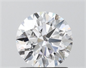 Lab Grown Diamond 1.25 Carats, Round with Ideal Cut, D Color, VVS2 Clarity and Certified by IGI