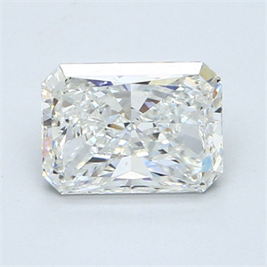 Picture of Natural Diamond 2.01 Carats, Radiant with  Cut, H Color, SI1 Clarity and Certified by GIA
