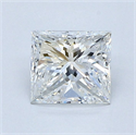 Diamante Natural 1.01 quilates, Princesa , Color F, claridad VS1 y certificado GIA