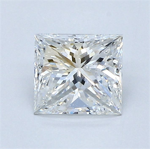 Foto Diamante Natural 1.01 quilates, Princesa , Color F, claridad VS1 y certificado GIA de