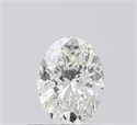Natural Diamond 0.50 Carats, Oval with  Cut, G Color, VVS2 Clarity and Certified by IGI