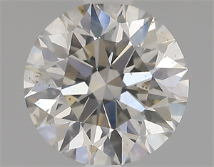 Picture of Natural Diamond 1.03 Carats, Round with Excellent Cut, J Color, SI2 Clarity and Certified by IGI