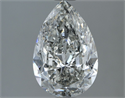 Natural Diamond 1.70 Carats, Pear with  Cut, G Color, SI2 Clarity and Certified by IGI