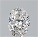 Diamante Natural 0.50 quilates, Ovalado , Color E, claridad VVS1 y certificado GIA