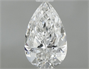 Diamante Natural 0.60 quilates, De pera , Color E, claridad SI1 y certificado GIA