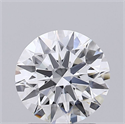 Lab Grown Diamond 1.51 Carats, Round with Ideal Cut, D Color, VVS2 Clarity and Certified by IGI