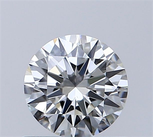 Foto Diamante Natural 0.59 quilates, Redondo , Color G, claridad VS1 y certificado GIA de