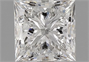 Diamante Natural 1.30 quilates, Princesa , Color G, claridad SI1 y certificado GIA